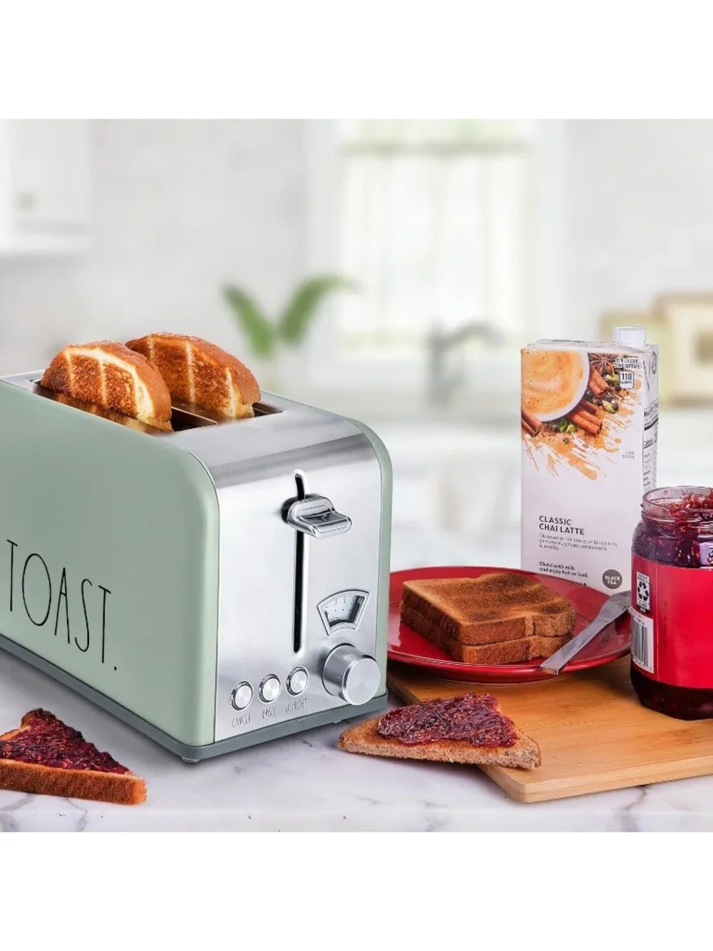 2 Slice Sage Wide Slot with 5 Browning Levels Stainless Steel Toaster Bagel